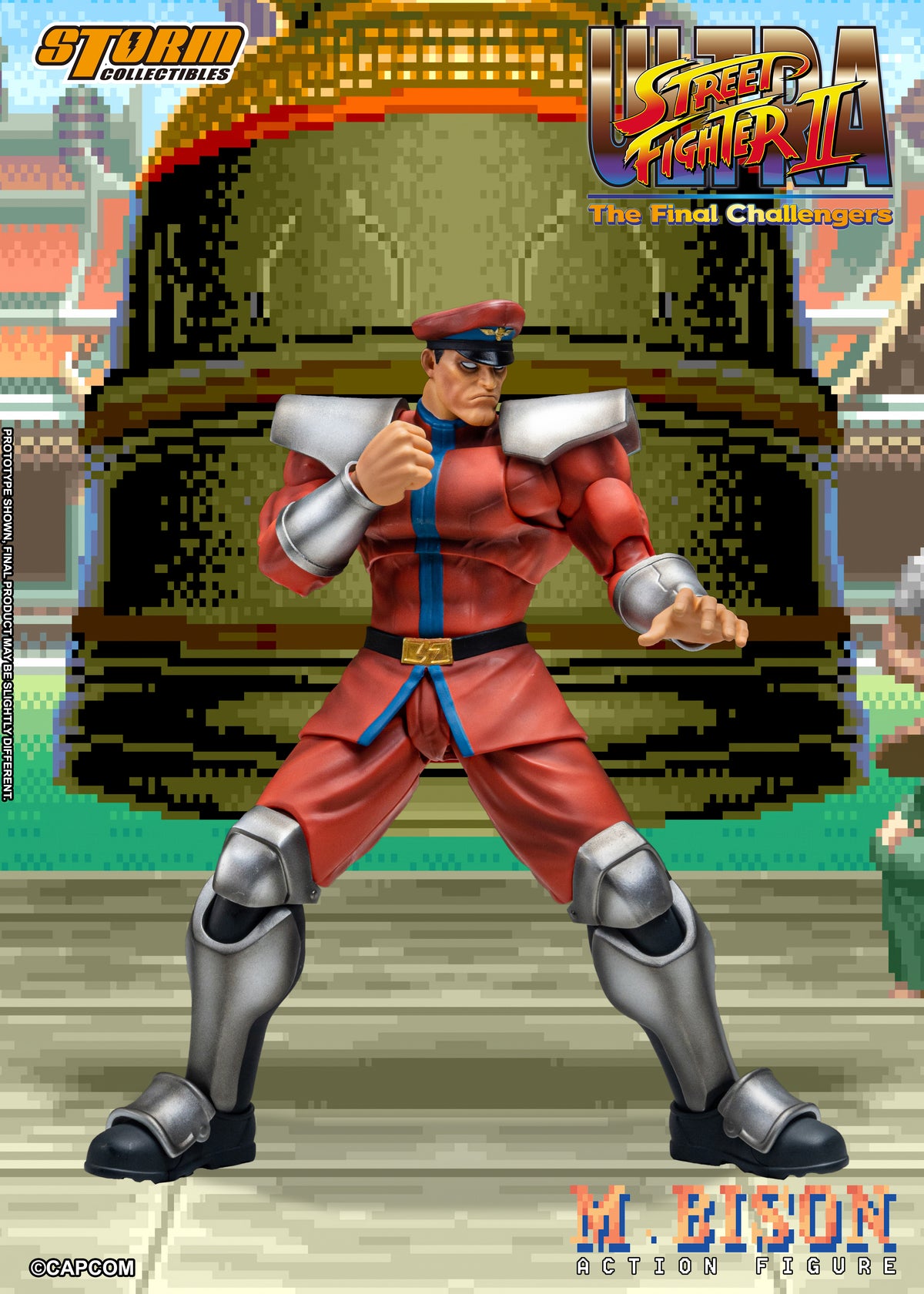 In Stock: M.BISON - Ultra Street Fighter II The Final Challengers Action Figure
