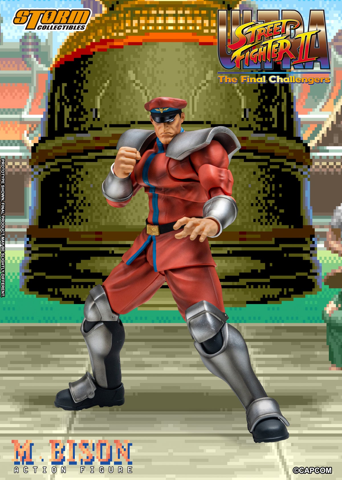 In Stock: M.BISON - Ultra Street Fighter II The Final Challengers Action Figure