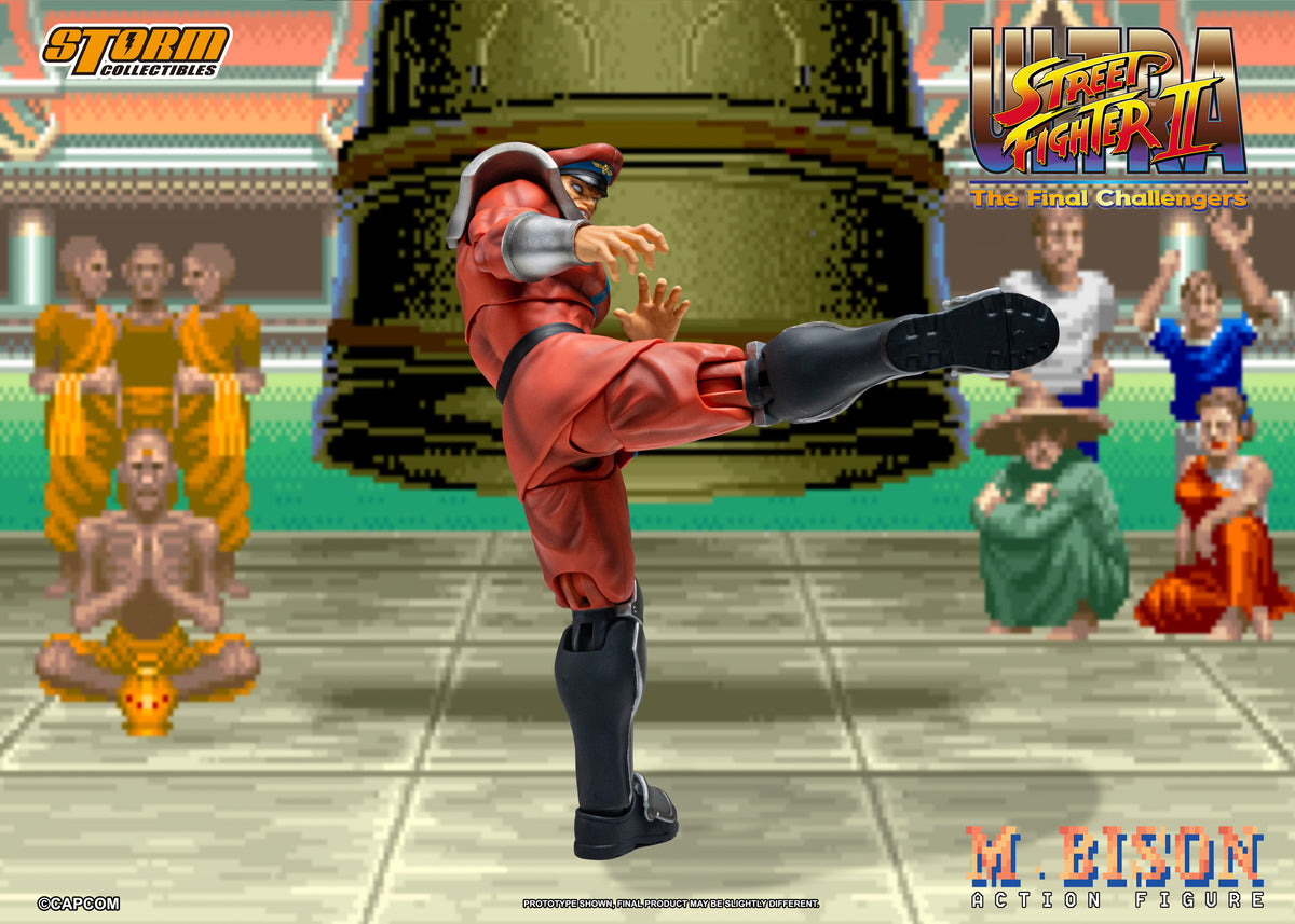 In Stock: M.BISON - Ultra Street Fighter II The Final Challengers Action Figure