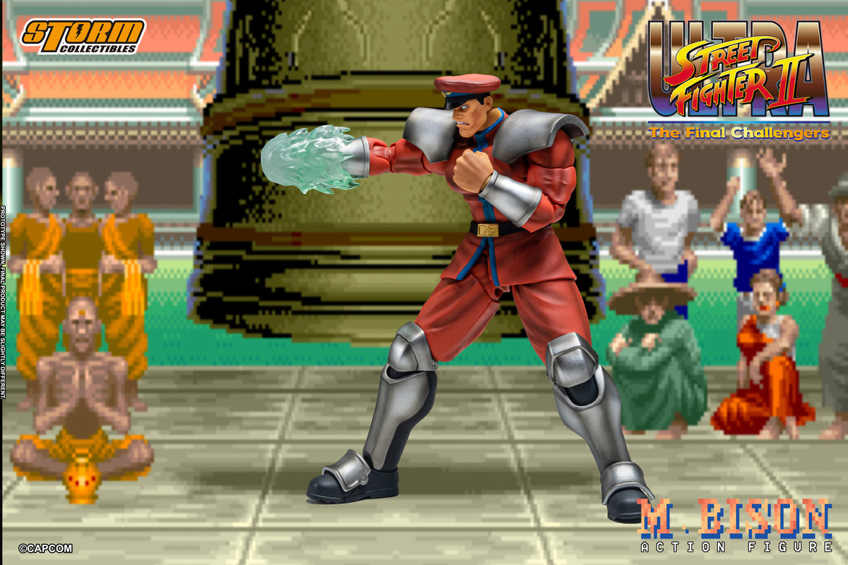 In Stock: M.BISON - Ultra Street Fighter II The Final Challengers Action Figure
