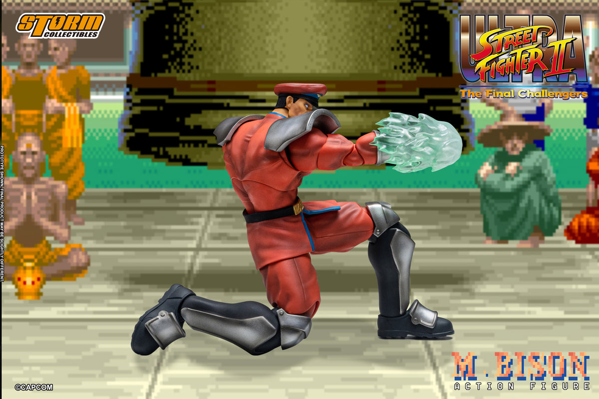 In Stock: M.BISON - Ultra Street Fighter II The Final Challengers Action Figure