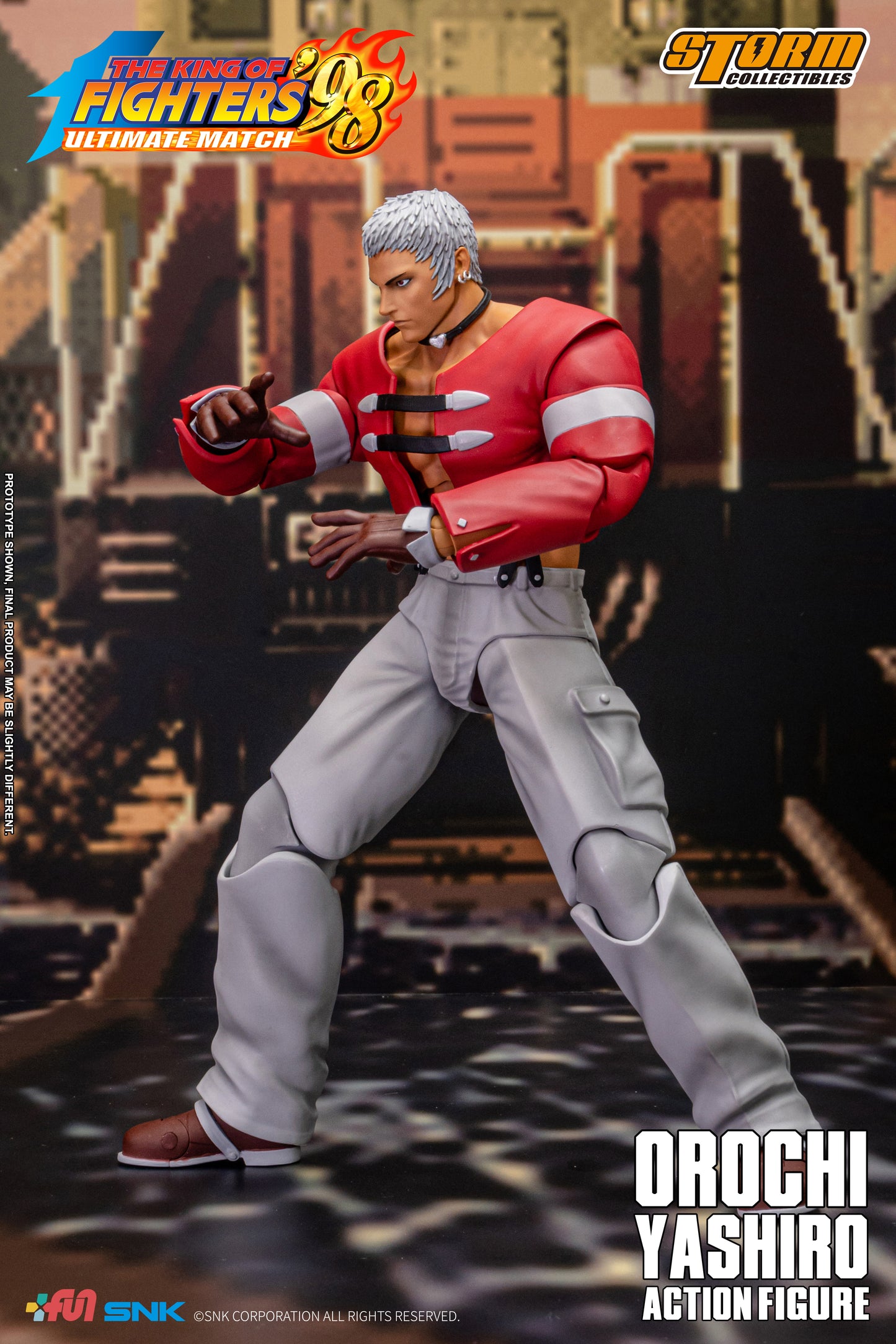 In Stock: OROCHI YASHIRO The King of Fighter ‘98 UM Action Figure