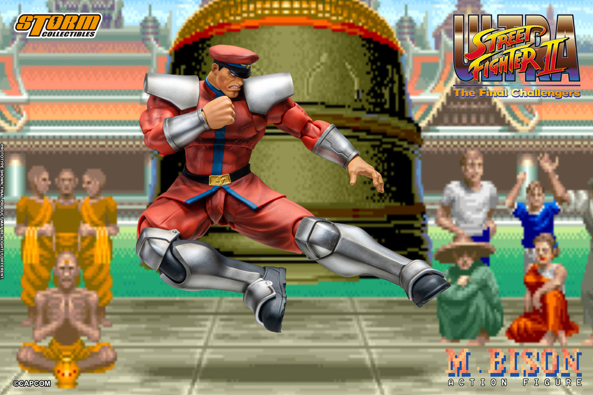 In Stock: M.BISON - Ultra Street Fighter II The Final Challengers Action Figure