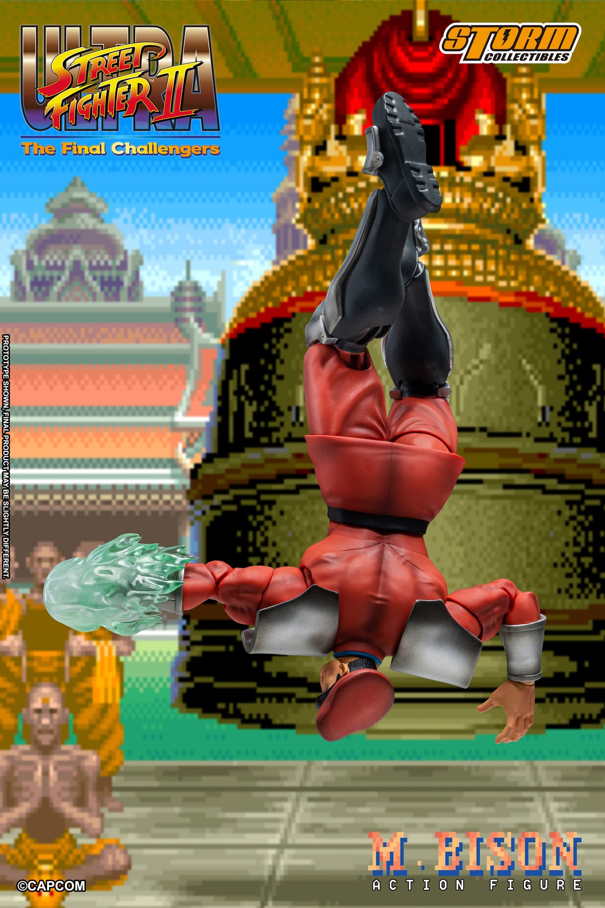 In Stock: M.BISON - Ultra Street Fighter II The Final Challengers Action Figure