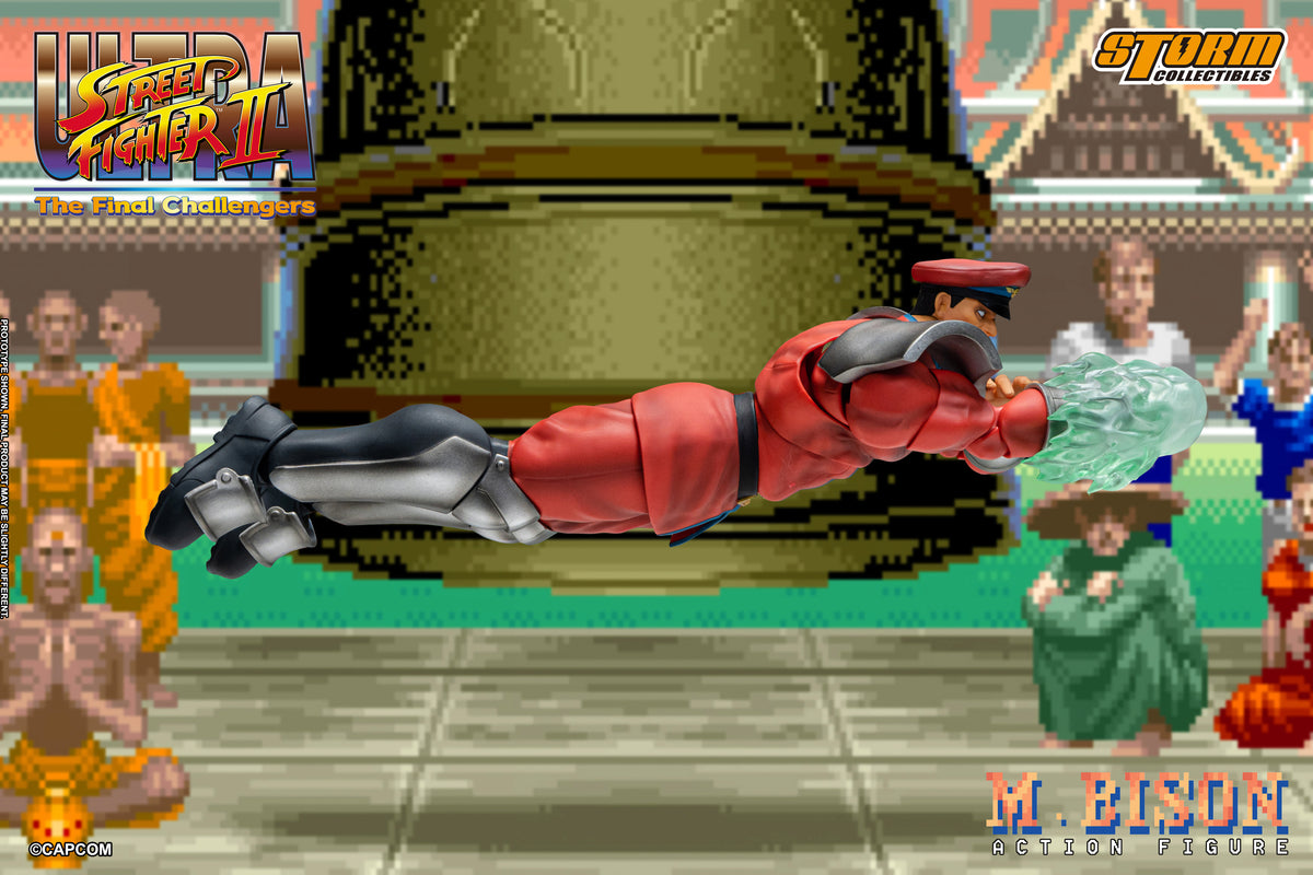 In Stock: M.BISON - Ultra Street Fighter II The Final Challengers Action Figure
