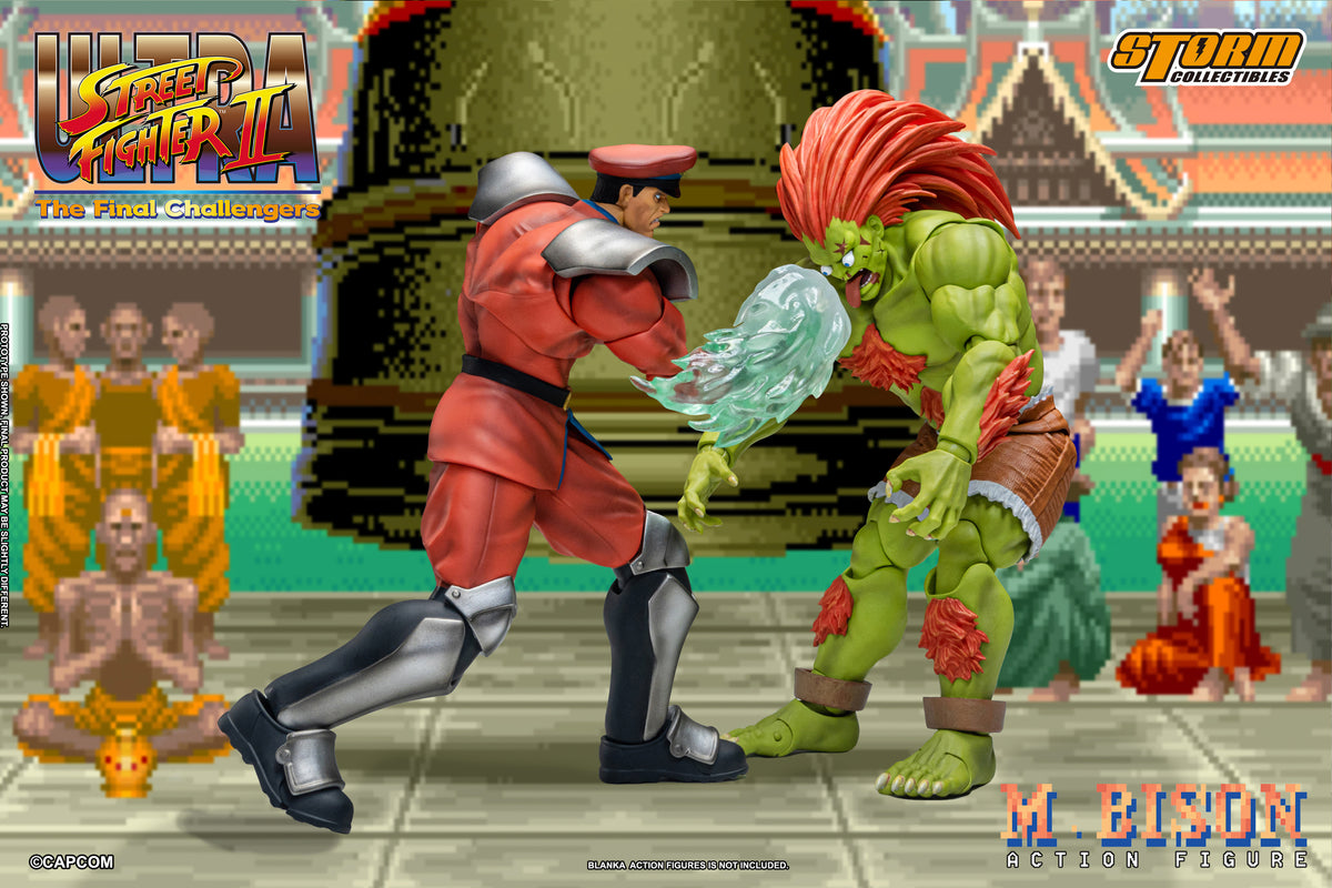In Stock: M.BISON - Ultra Street Fighter II The Final Challengers Action Figure