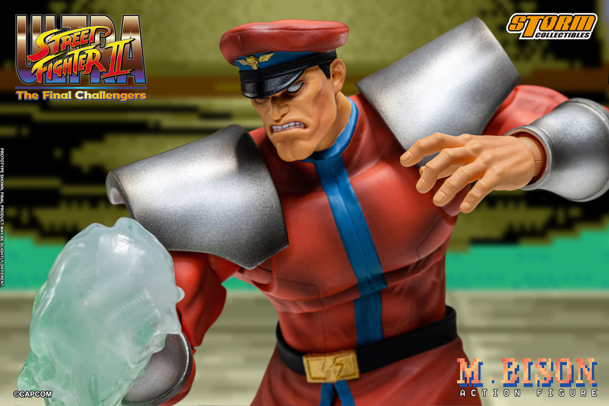 In Stock: M.BISON - Ultra Street Fighter II The Final Challengers Action Figure