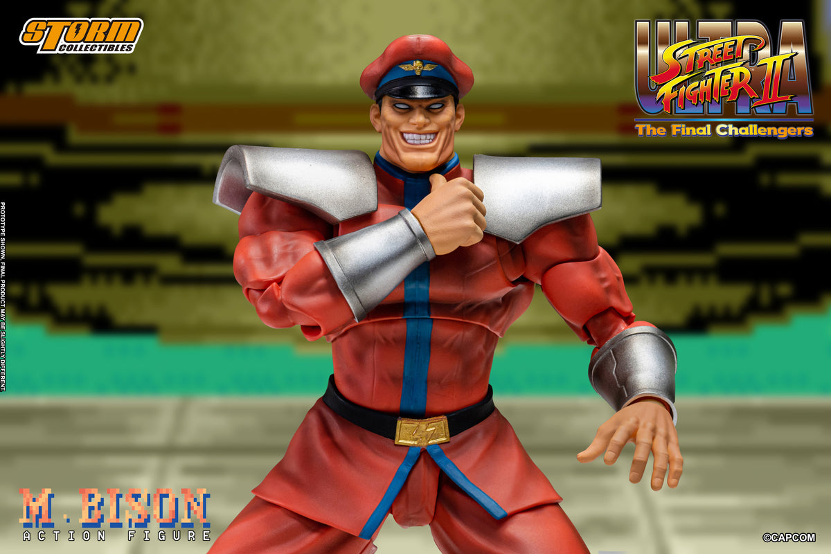 In Stock: M.BISON - Ultra Street Fighter II The Final Challengers Action Figure