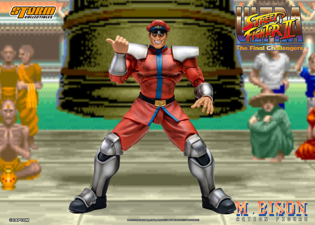 In Stock: M.BISON - Ultra Street Fighter II The Final Challengers Action Figure