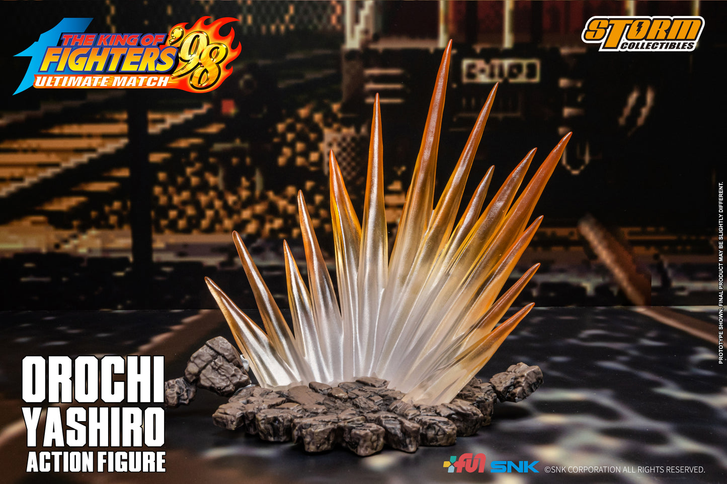 In Stock: OROCHI YASHIRO The King of Fighter ‘98 UM Action Figure