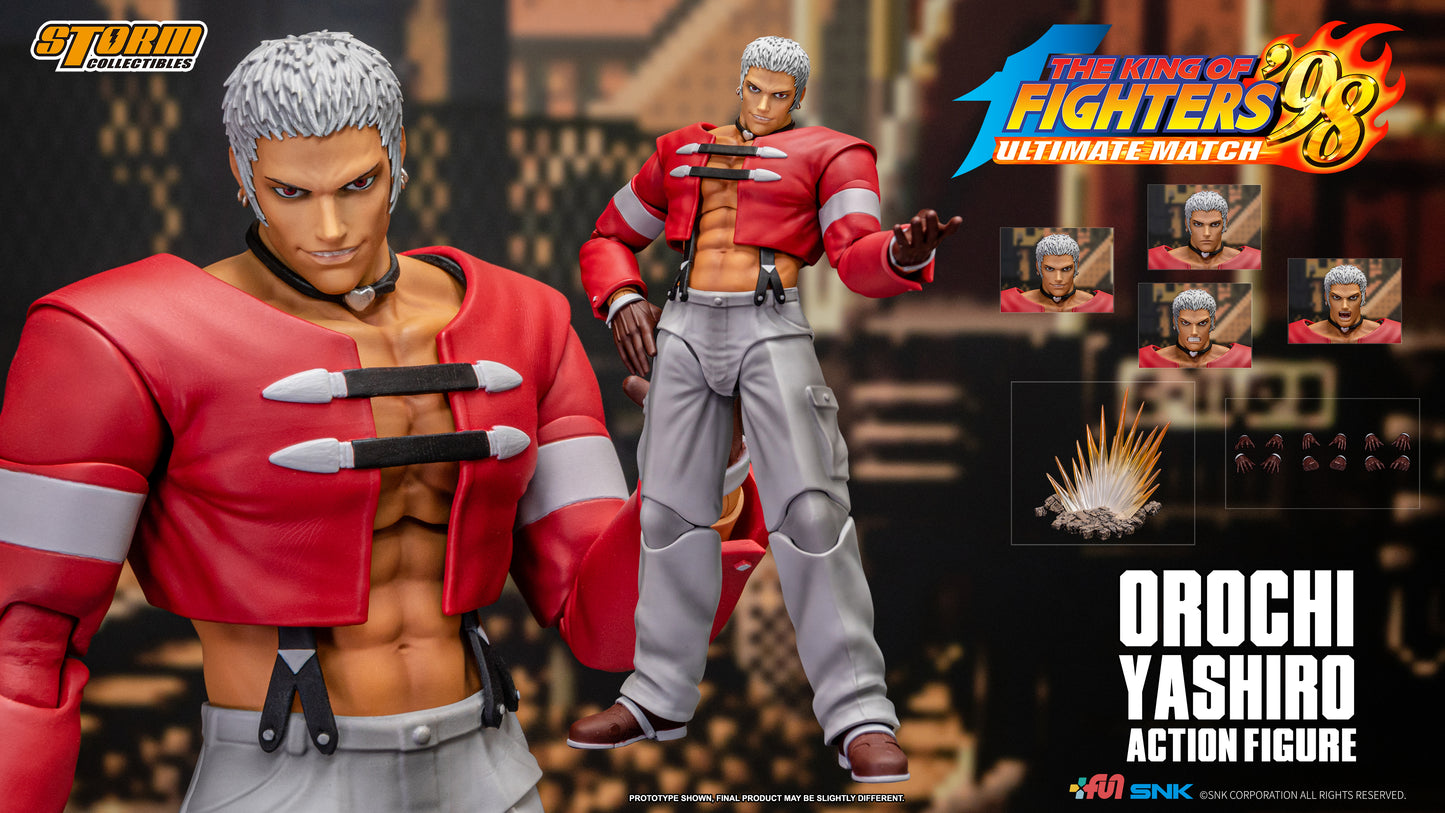 In Stock: OROCHI YASHIRO The King of Fighter ‘98 UM Action Figure