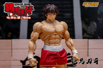 In Stock: BAKI HANMA 1/6th Scale Collectible Action Figure