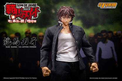In Stock: BAKI HANMA 1/6th Scale Collectible Action Figure
