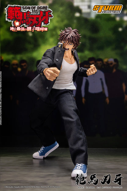 In Stock: BAKI HANMA 1/6th Scale Collectible Action Figure