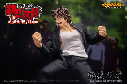 In Stock: BAKI HANMA 1/6th Scale Collectible Action Figure
