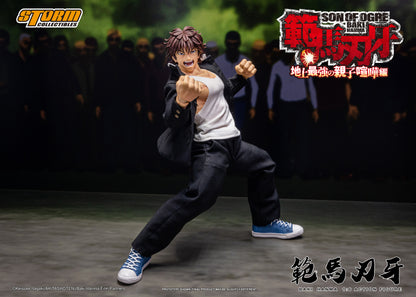 In Stock: BAKI HANMA 1/6th Scale Collectible Action Figure