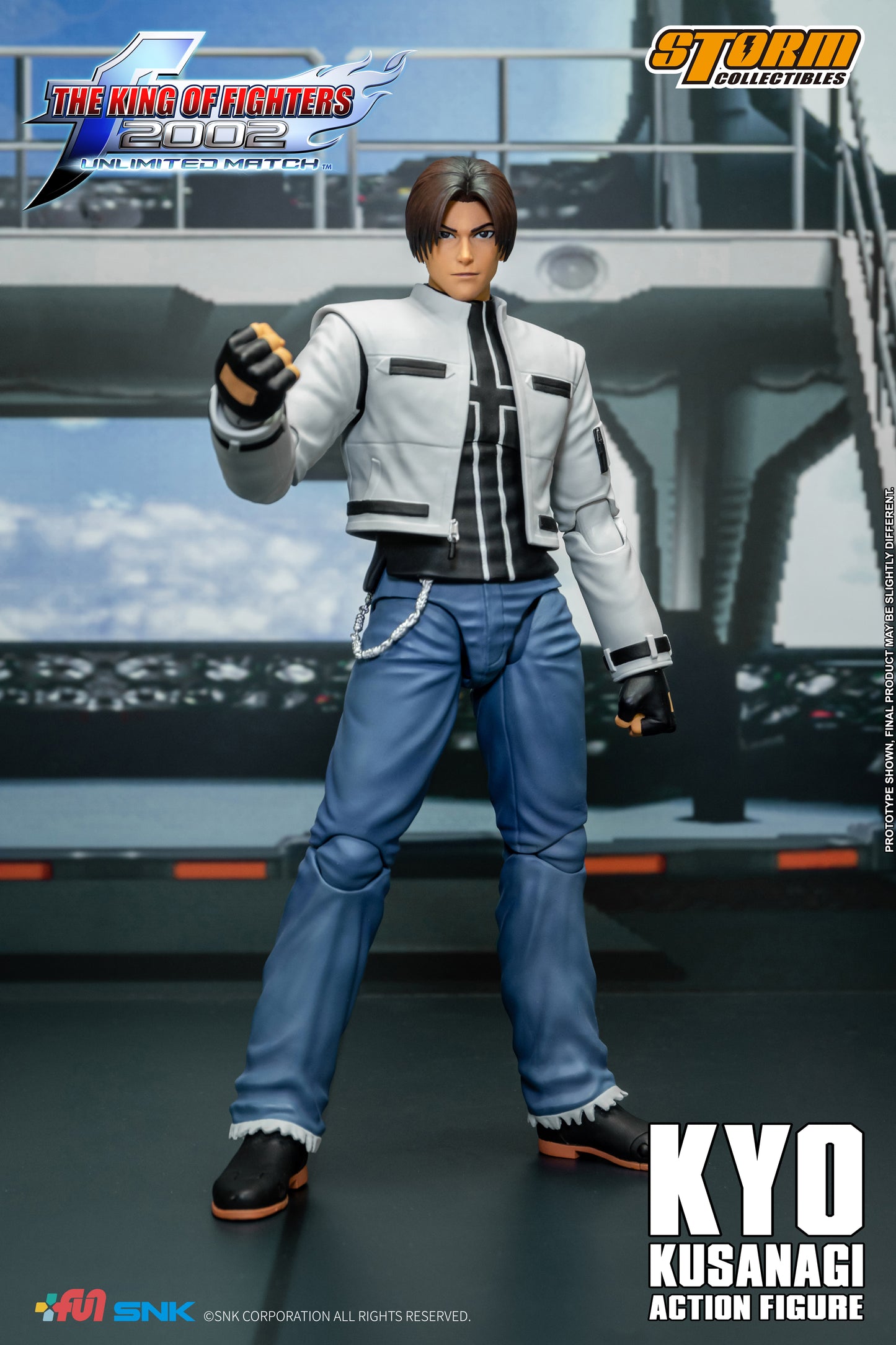 In Stock: KYO KUSANAGI - King of Fighters 2002 UM Action Figure