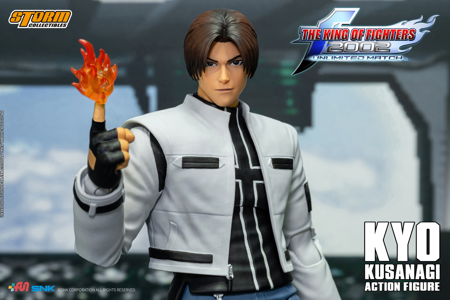 In Stock: KYO KUSANAGI - King of Fighters 2002 UM Action Figure
