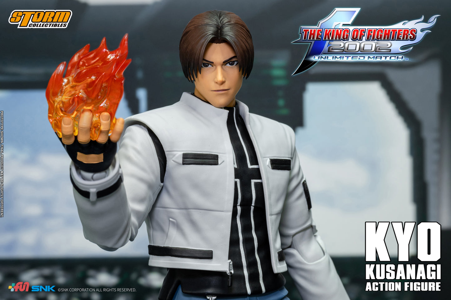 In Stock: KYO KUSANAGI - King of Fighters 2002 UM Action Figure