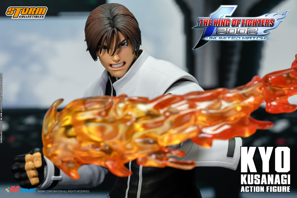 In Stock: KYO KUSANAGI - King of Fighters 2002 UM Action Figure