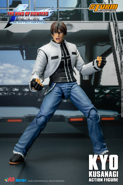 In Stock: KYO KUSANAGI - King of Fighters 2002 UM Action Figure