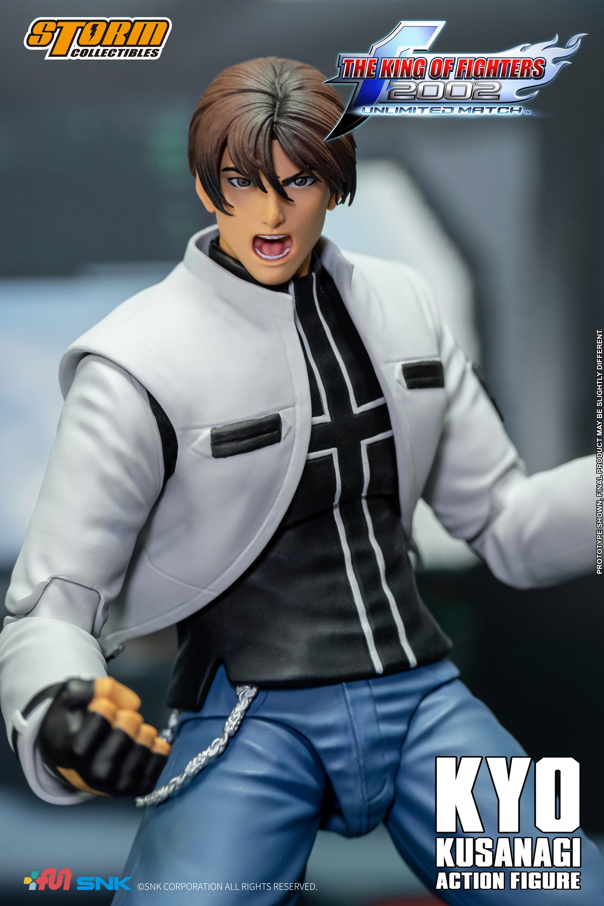 In Stock: KYO KUSANAGI - King of Fighters 2002 UM Action Figure