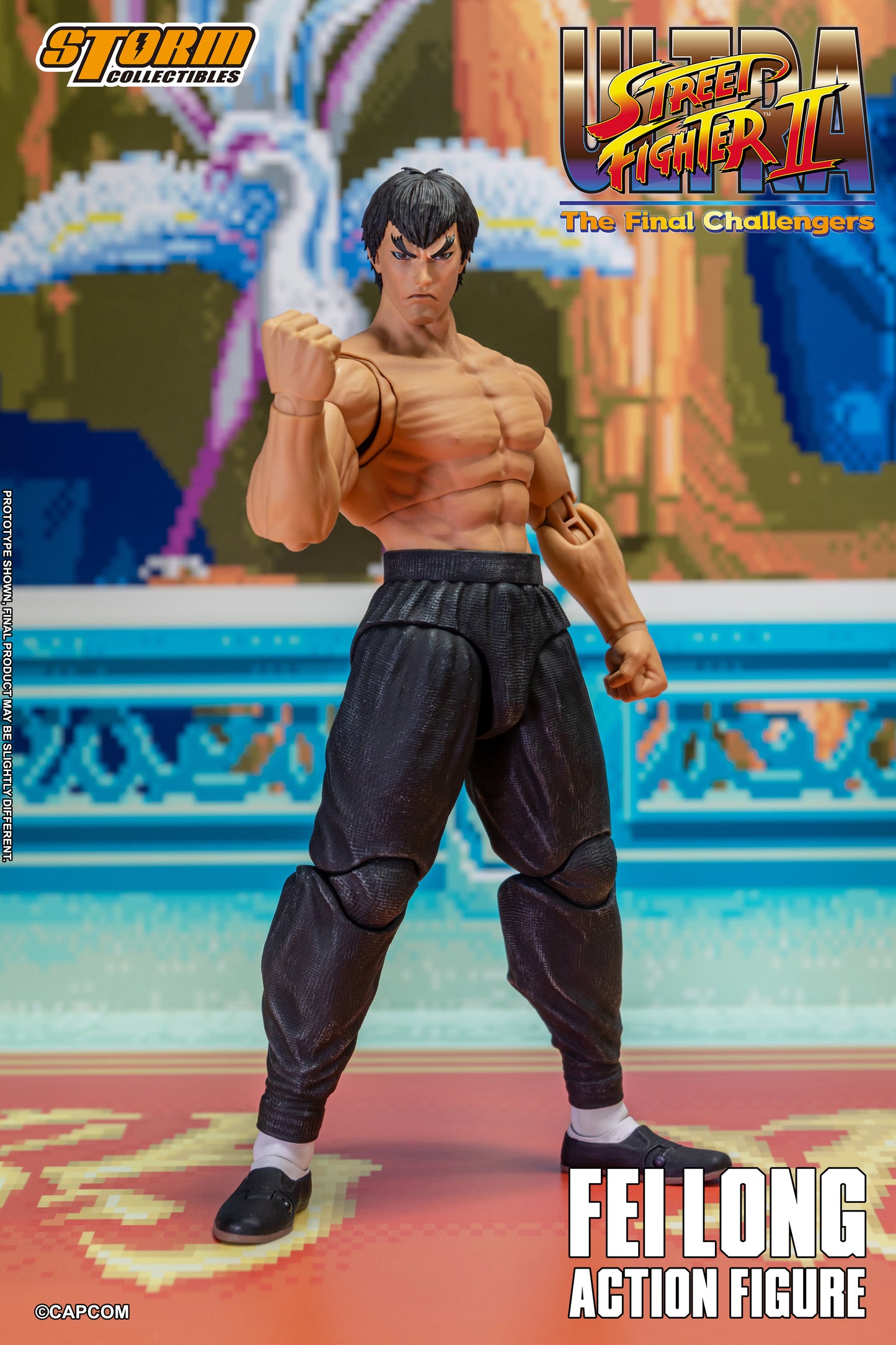In Stock: FEI LONG - Ultra Street Fighter II The Final Challengers Action Figure