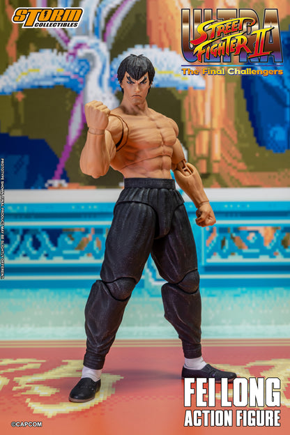 In Stock: FEI LONG - Ultra Street Fighter II The Final Challengers Action Figure
