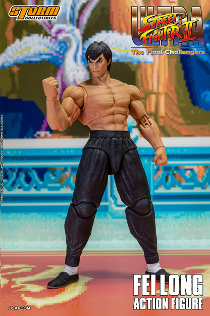 In Stock: FEI LONG - Ultra Street Fighter II The Final Challengers Action Figure
