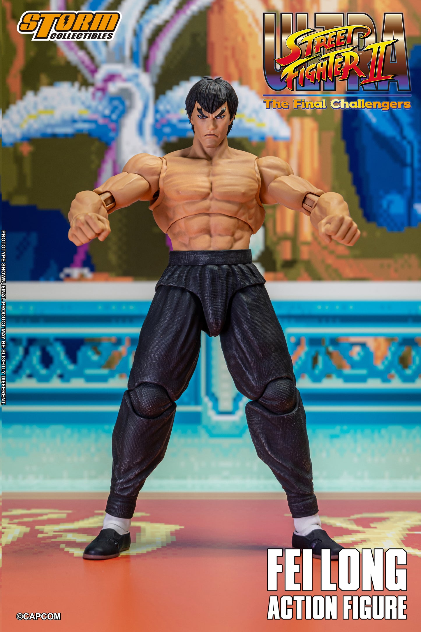 In Stock: FEI LONG - Ultra Street Fighter II The Final Challengers Action Figure