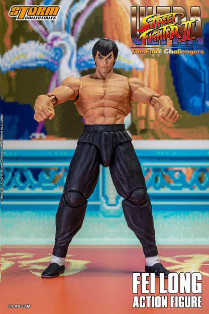 In Stock: FEI LONG - Ultra Street Fighter II The Final Challengers Action Figure