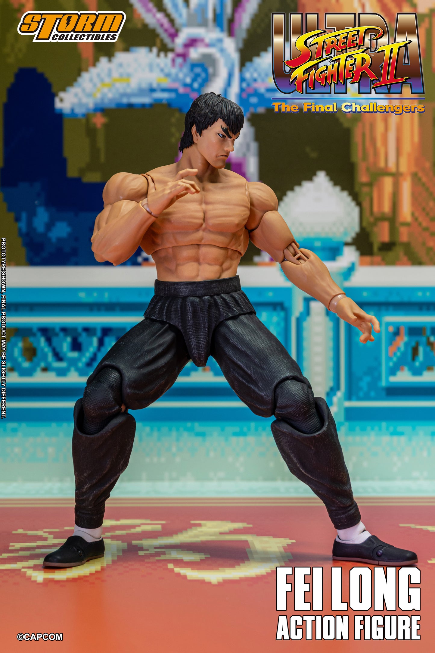 In Stock: FEI LONG - Ultra Street Fighter II The Final Challengers Action Figure