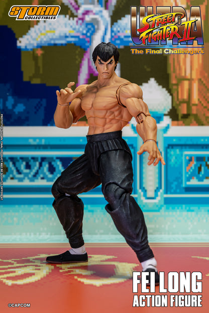In Stock: FEI LONG - Ultra Street Fighter II The Final Challengers Action Figure