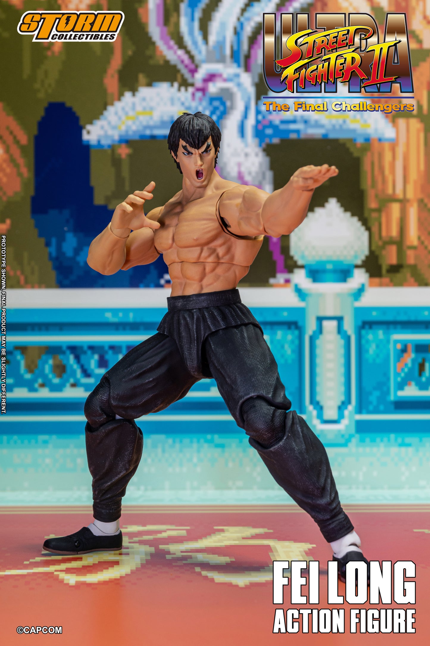 In Stock: FEI LONG - Ultra Street Fighter II The Final Challengers Action Figure