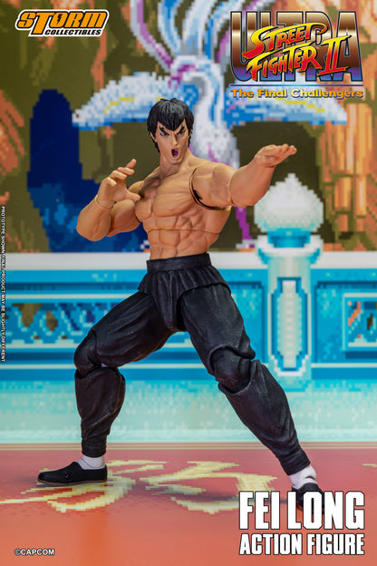 In Stock: FEI LONG - Ultra Street Fighter II The Final Challengers Action Figure