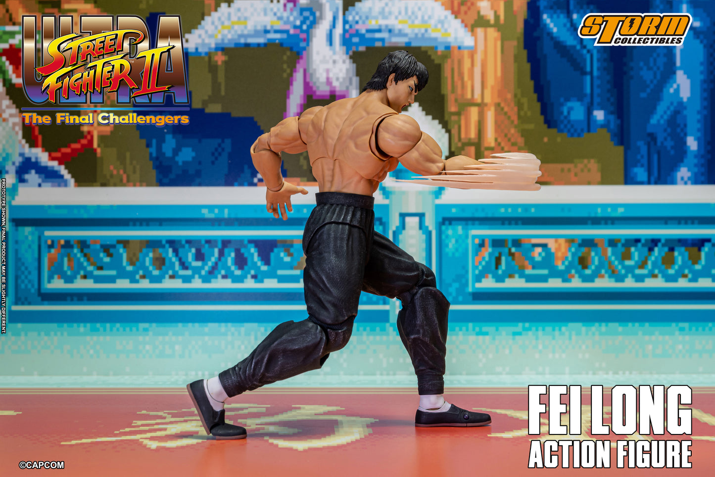 In Stock: FEI LONG - Ultra Street Fighter II The Final Challengers Action Figure