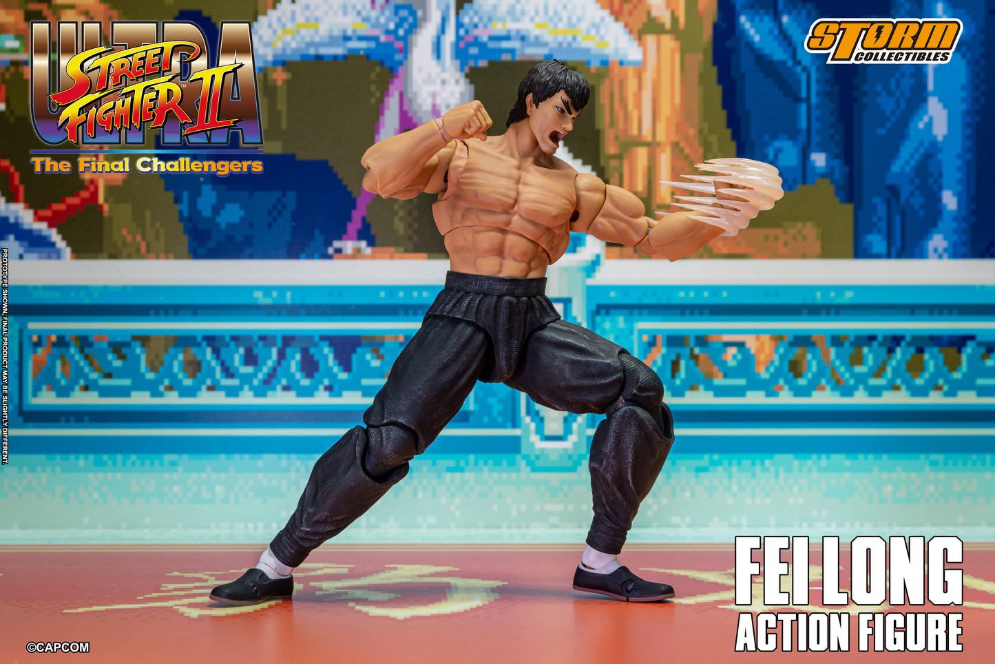 In Stock: FEI LONG - Ultra Street Fighter II The Final Challengers Action Figure