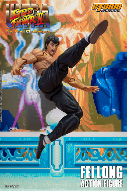 In Stock: FEI LONG - Ultra Street Fighter II The Final Challengers Action Figure