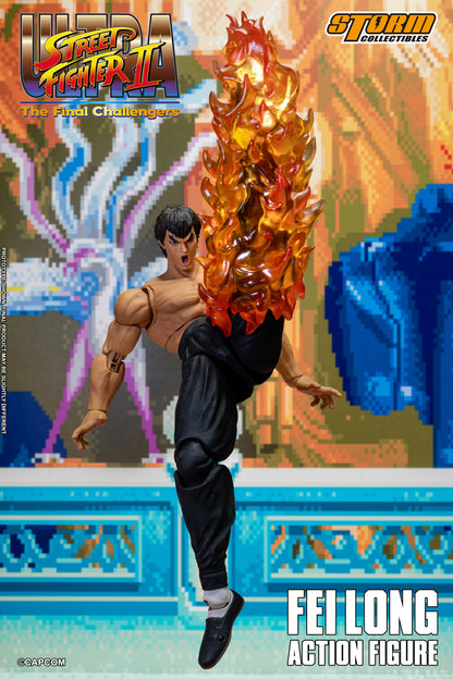In Stock: FEI LONG - Ultra Street Fighter II The Final Challengers Action Figure