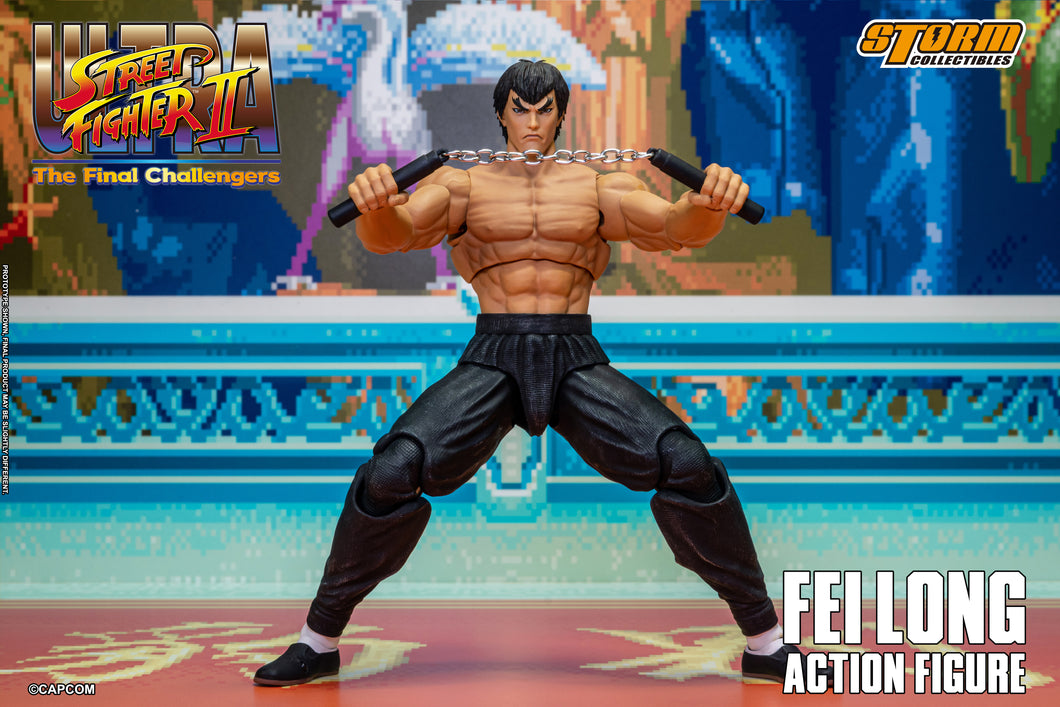 In Stock: FEI LONG - Ultra Street Fighter II The Final Challengers Action Figure
