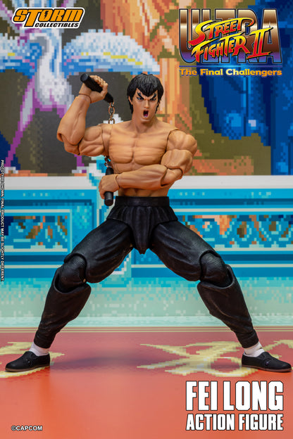 In Stock: FEI LONG - Ultra Street Fighter II The Final Challengers Action Figure