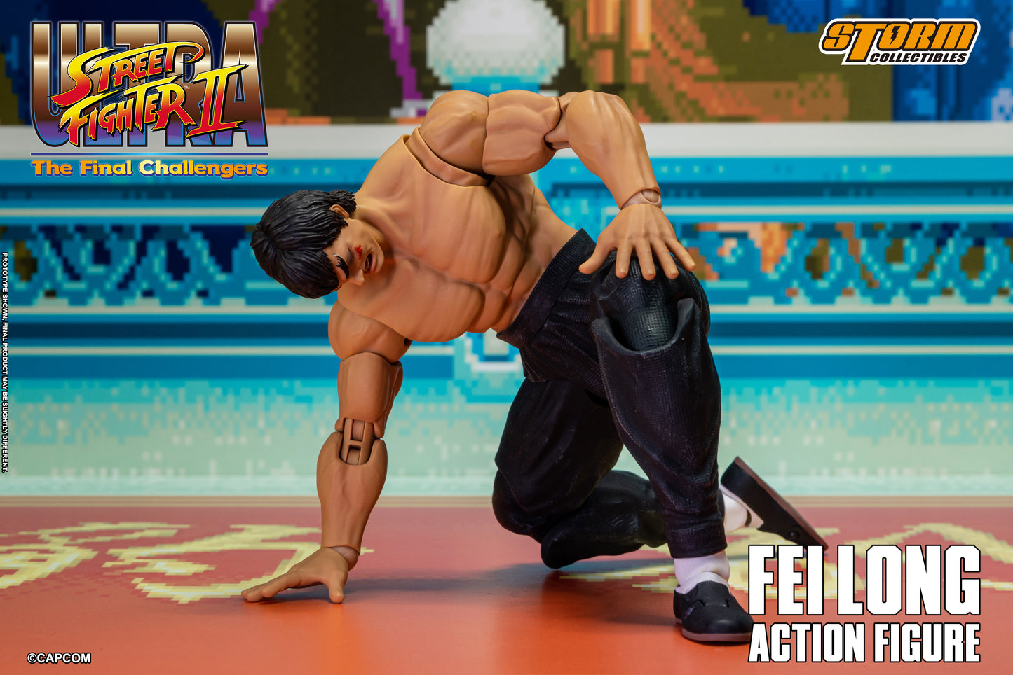 In Stock: FEI LONG - Ultra Street Fighter II The Final Challengers Action Figure