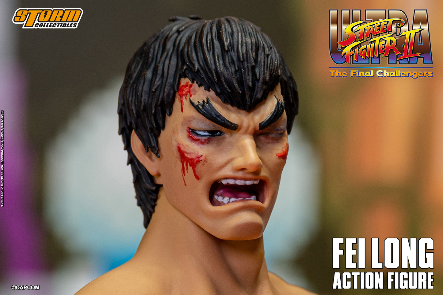 In Stock: FEI LONG - Ultra Street Fighter II The Final Challengers Action Figure