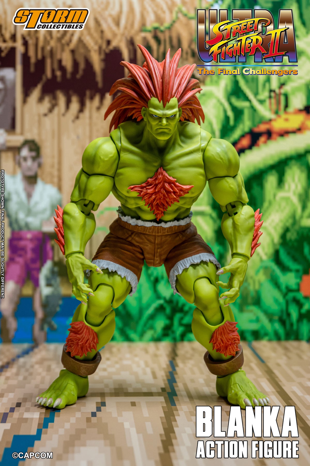 In Stock: BLANKA - Ultra Street Fighter II The Final Challengers Action Figure