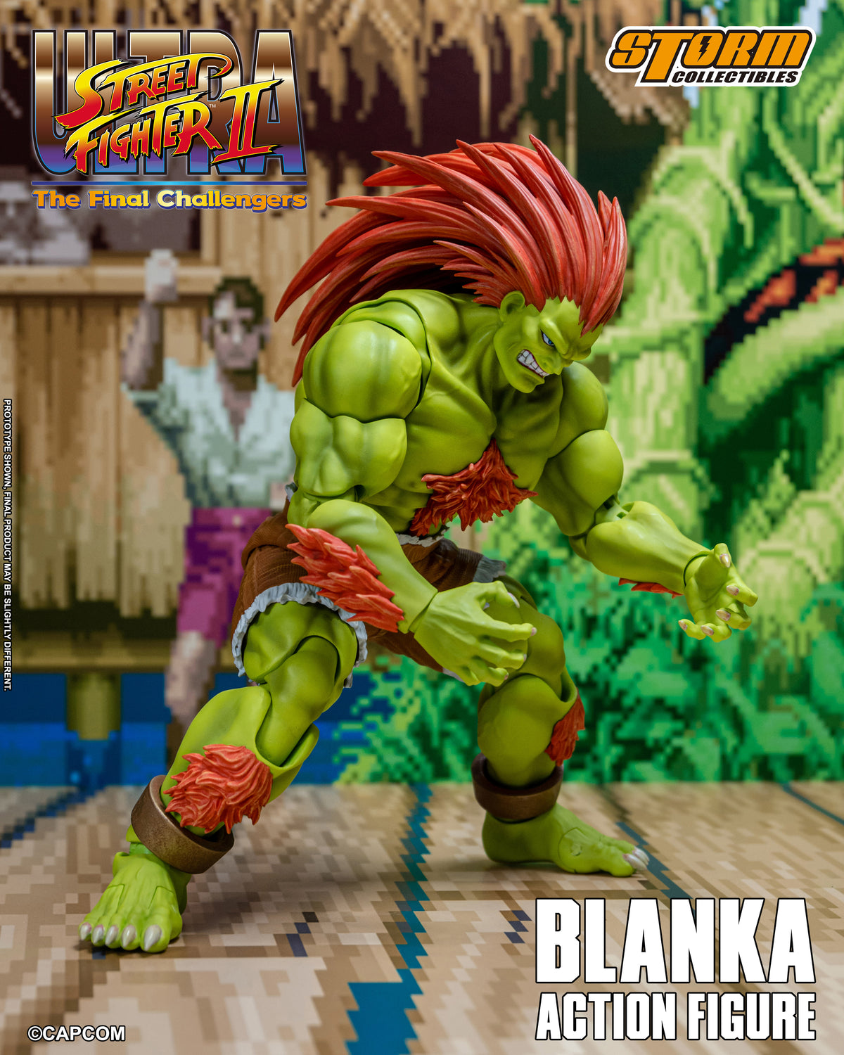 In Stock: BLANKA - Ultra Street Fighter II The Final Challengers Action Figure