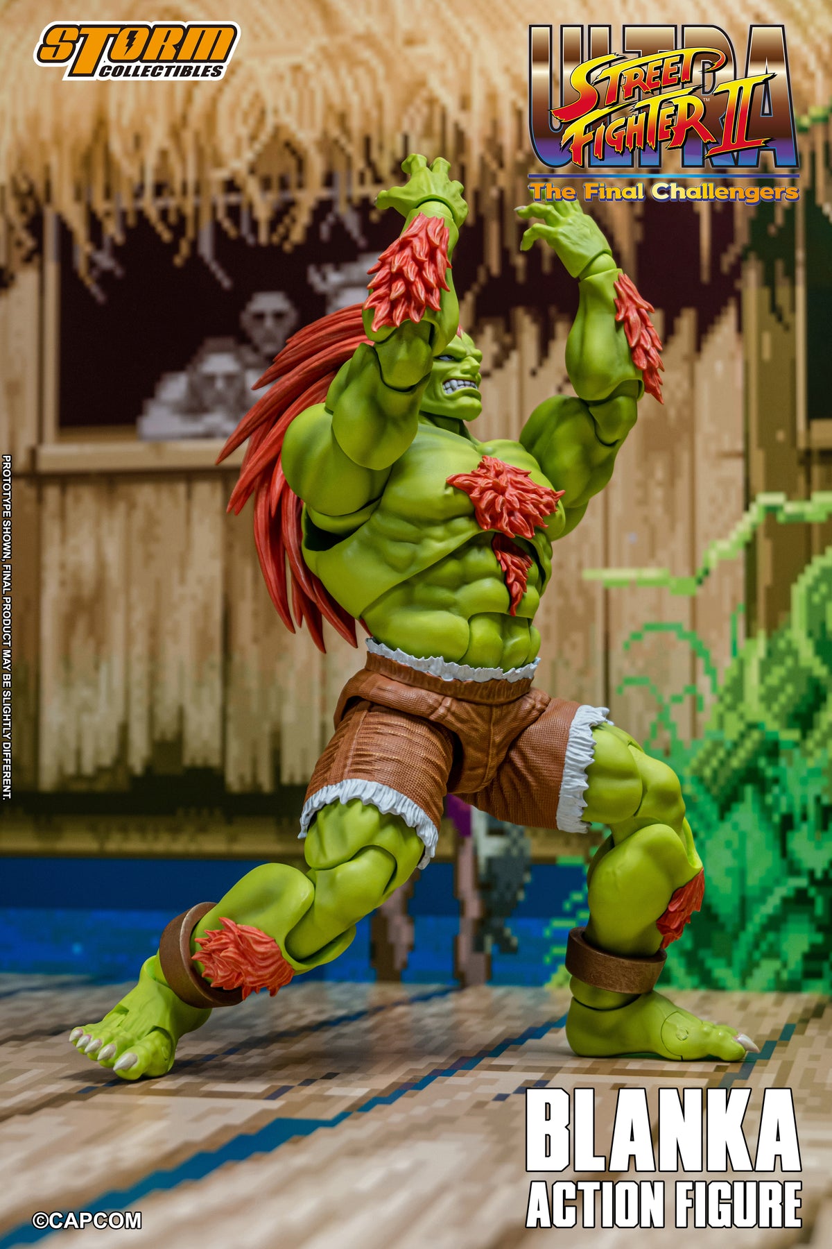 In Stock: BLANKA - Ultra Street Fighter II The Final Challengers Action Figure