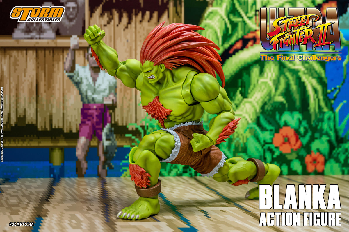 In Stock: BLANKA - Ultra Street Fighter II The Final Challengers Action Figure