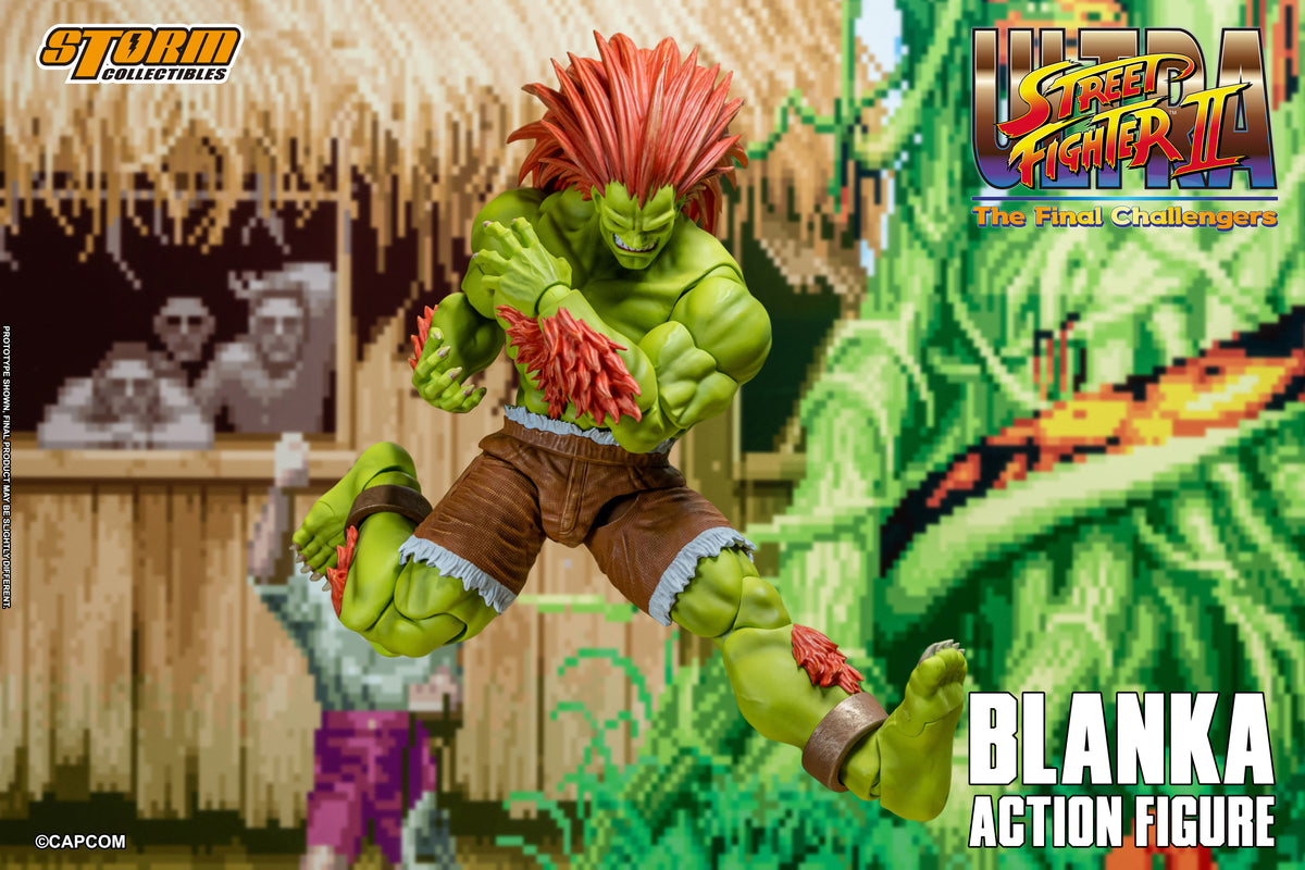 In Stock: BLANKA - Ultra Street Fighter II The Final Challengers Action Figure