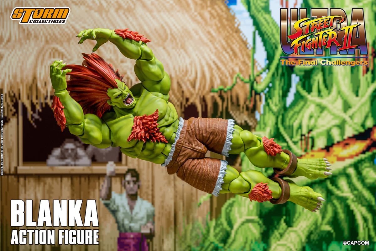 In Stock: BLANKA - Ultra Street Fighter II The Final Challengers Action Figure