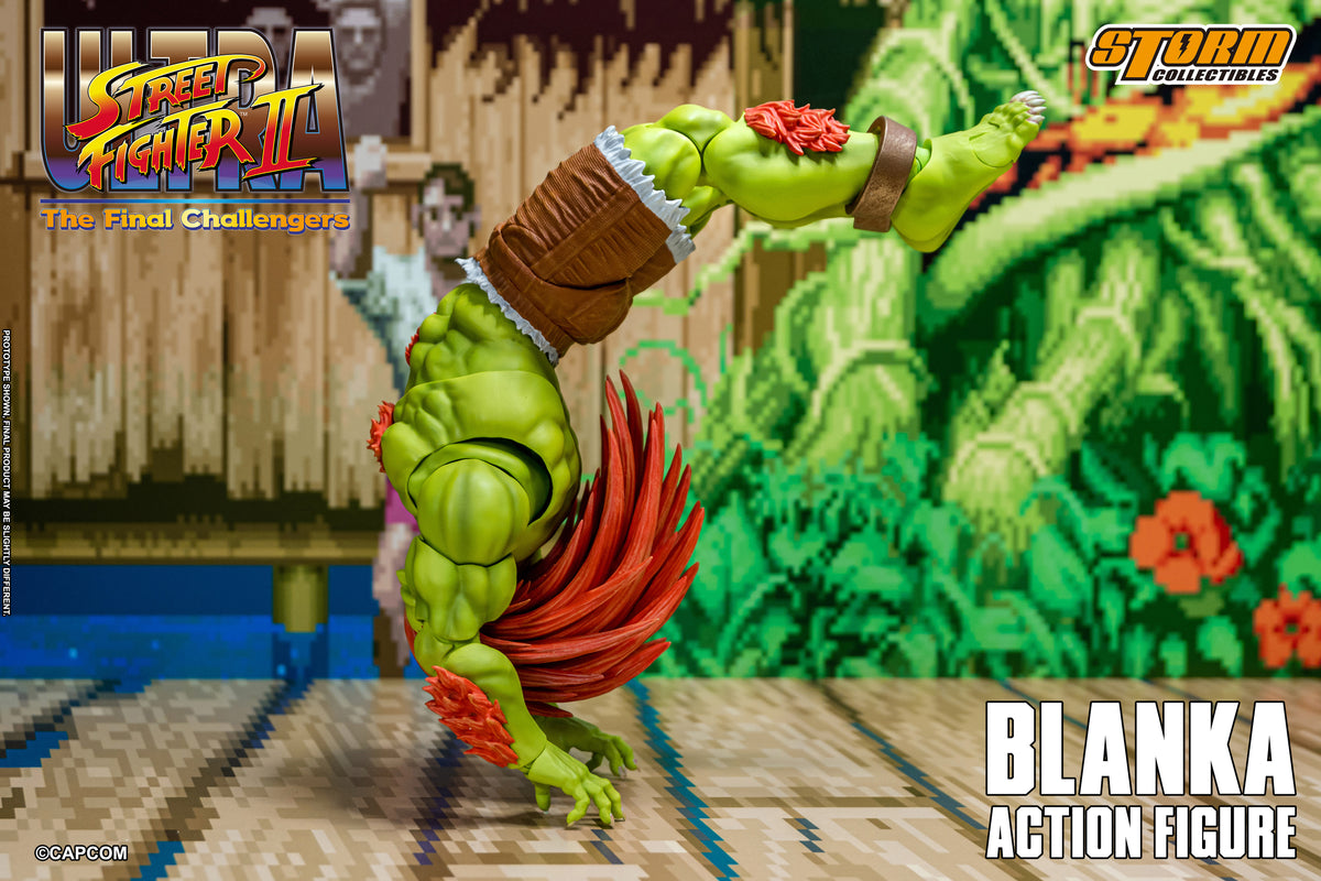 In Stock: BLANKA - Ultra Street Fighter II The Final Challengers Action Figure